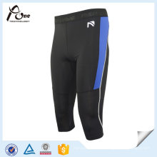 Malha Compressed Running Pants Gym Wear para Homens